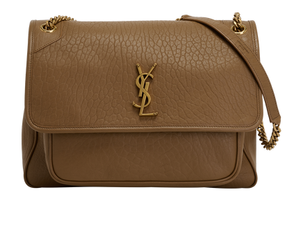 Large Niki, &pound;1,800, Handbags, Brown, Leather, Front view